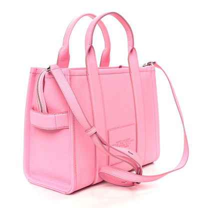 Marc Jacobs Grained Calfskin Medium The Tote Bag Fluro Candy Pink 3 of 11