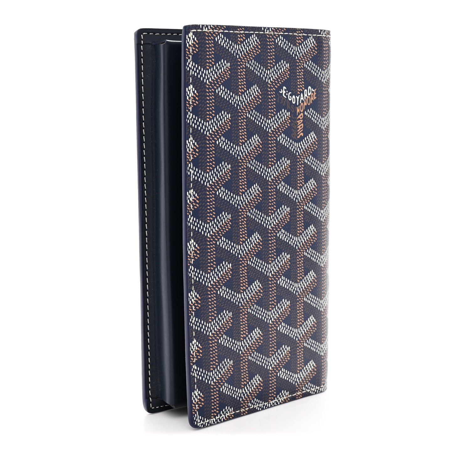 Goyardine Saint-Lambert Wallet Navy