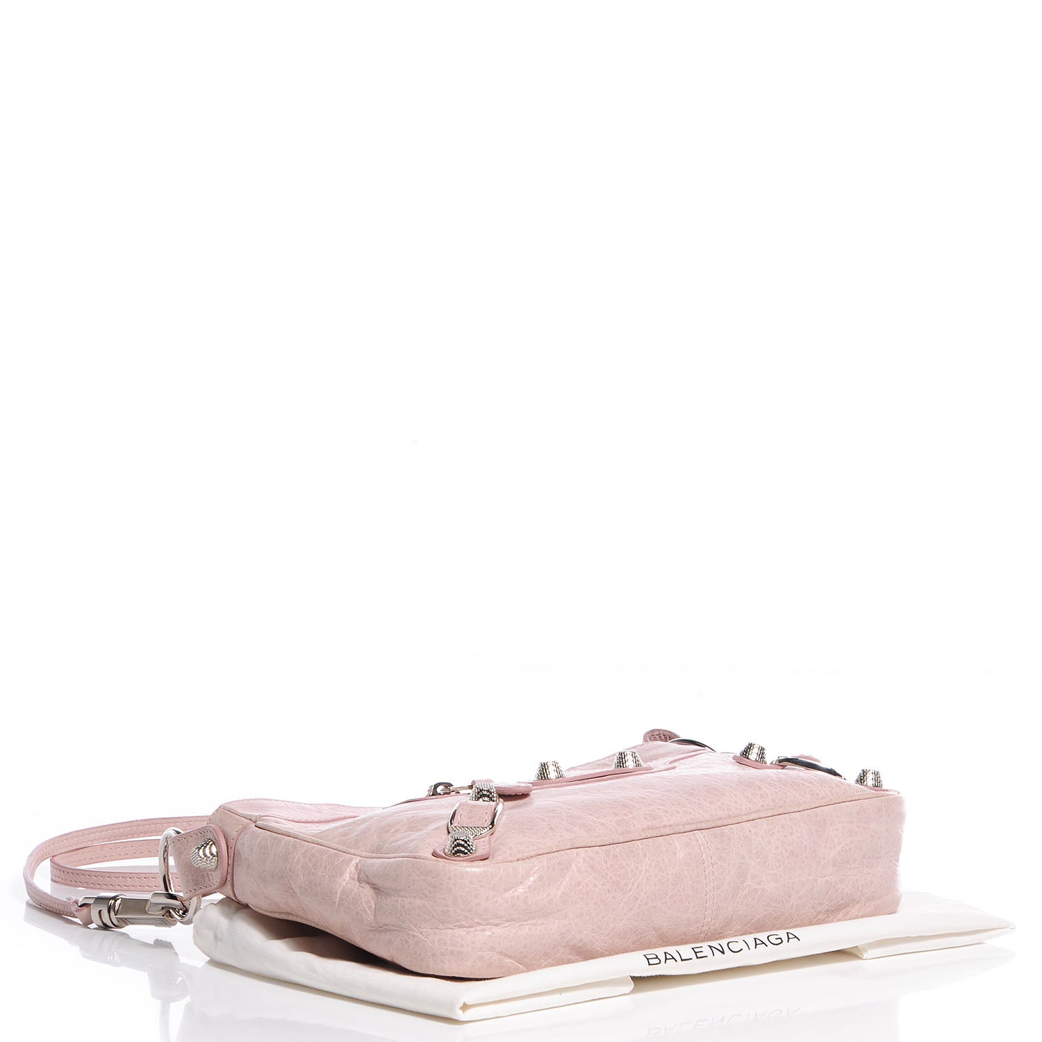 Balenciaga Agneau Giant 12 Silver Hardware Hip Bois De Rose 4 of 15