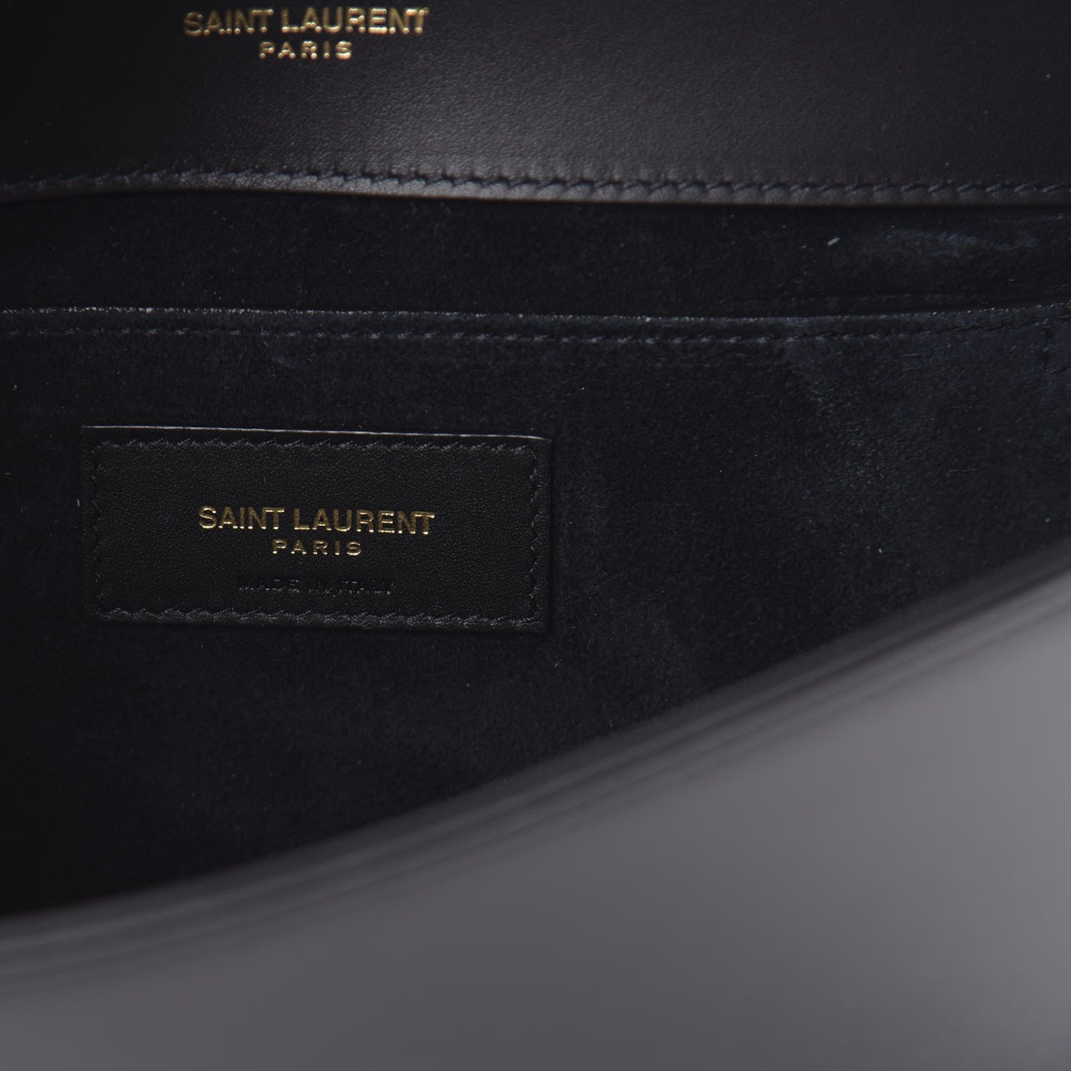 Saint Laurent Calfskin Small Classic Monogram Kate Tassel Satchel Black 6 of 11