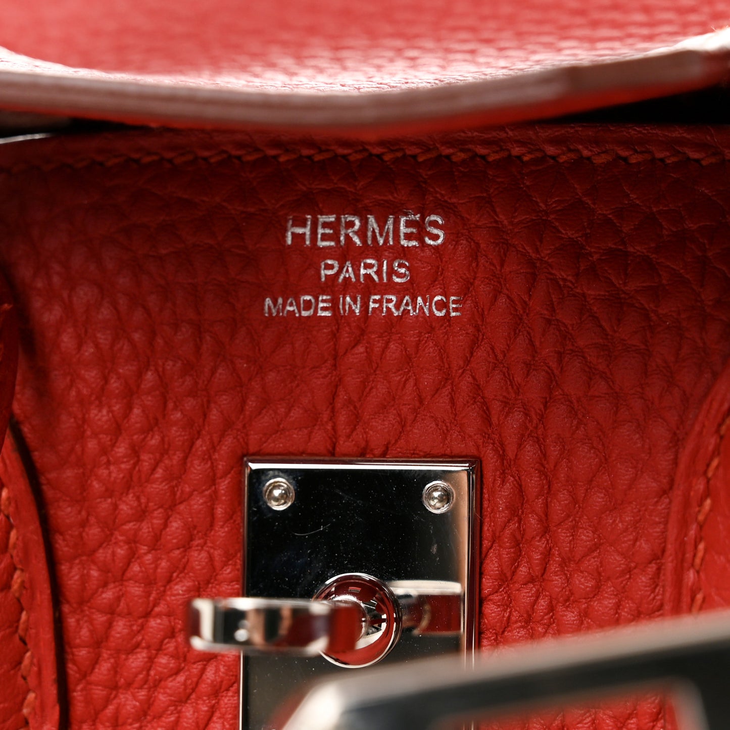 Togo Birkin 25 Vermillion