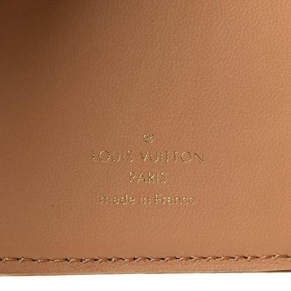 Louis Vuitton Lambskin Embossed Monogram Lou Coussin Wallet Camel 6 of 7