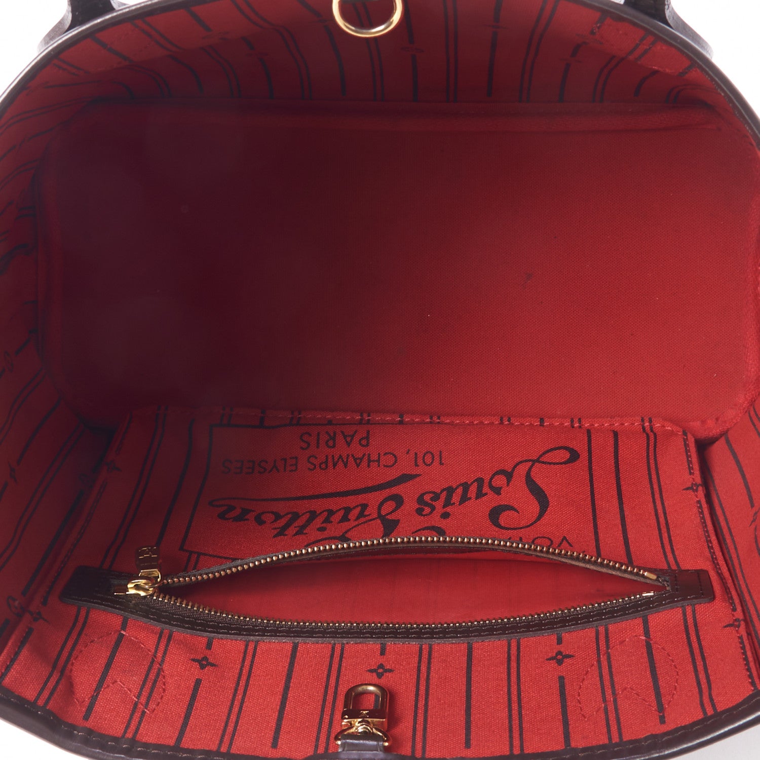 Louis Vuitton Damier Ebene Neverfull PM 7 of 9