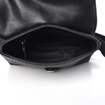 Gucci GG Monogram Web Flight Belt Bag Black 5 of 10
