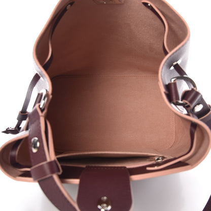 Louis Vuitton Calfskin Lockme Bucket Prune 5 of 7
