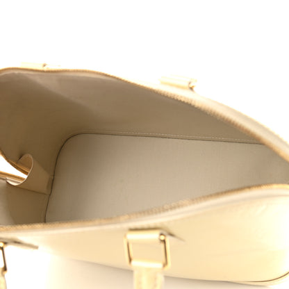 Louis Vuitton Vernis Alma PM Blanc Corail 10 of 16