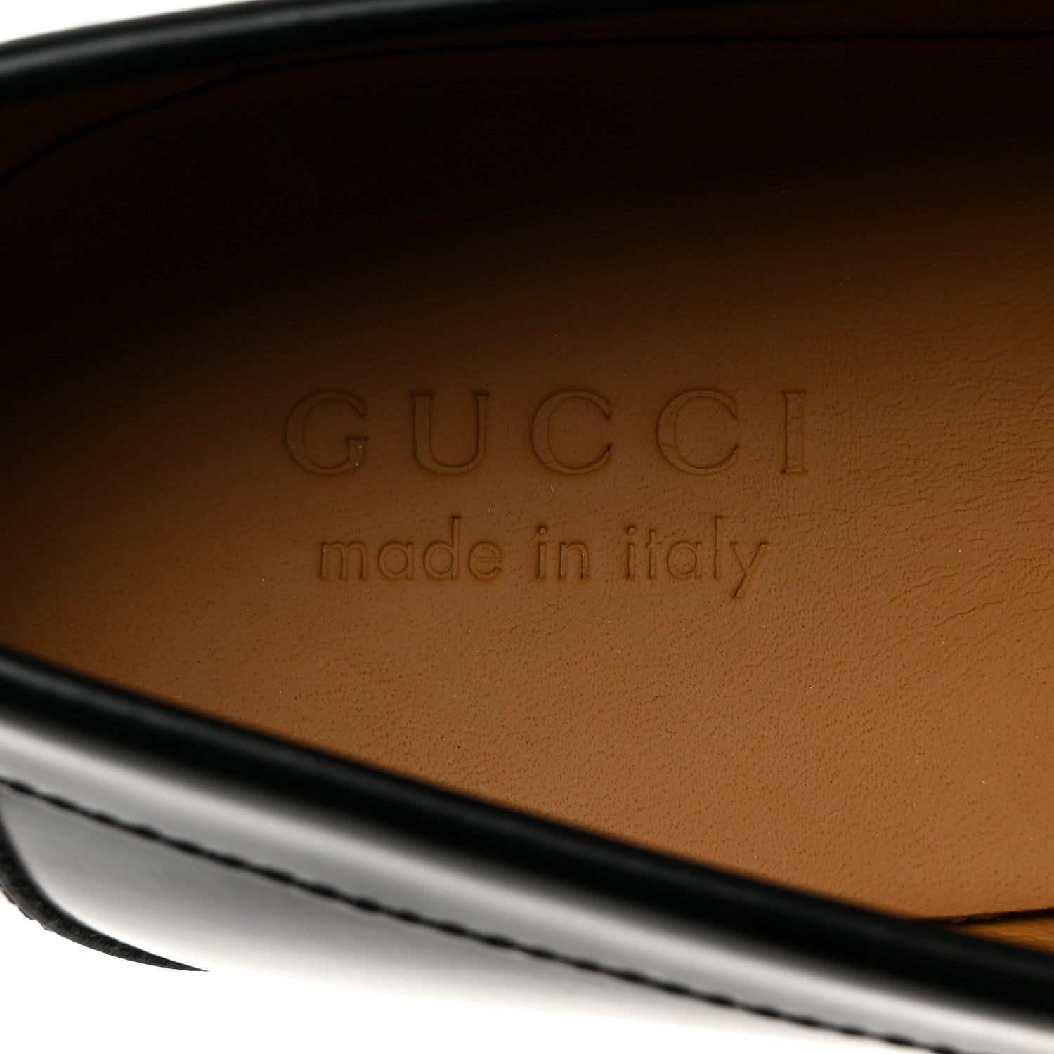 Gucci Calfskin Mens 1953 Horsebit Loafers 11.5 Black 6 of 9