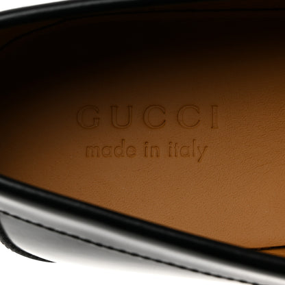 Gucci Calfskin Mens 1953 Horsebit Loafers 11.5 Black 6 of 9