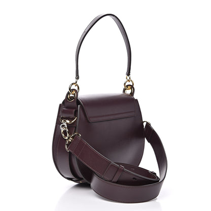 Chloe Calfskin Large Tess Bag Black Raisin 3 of 9