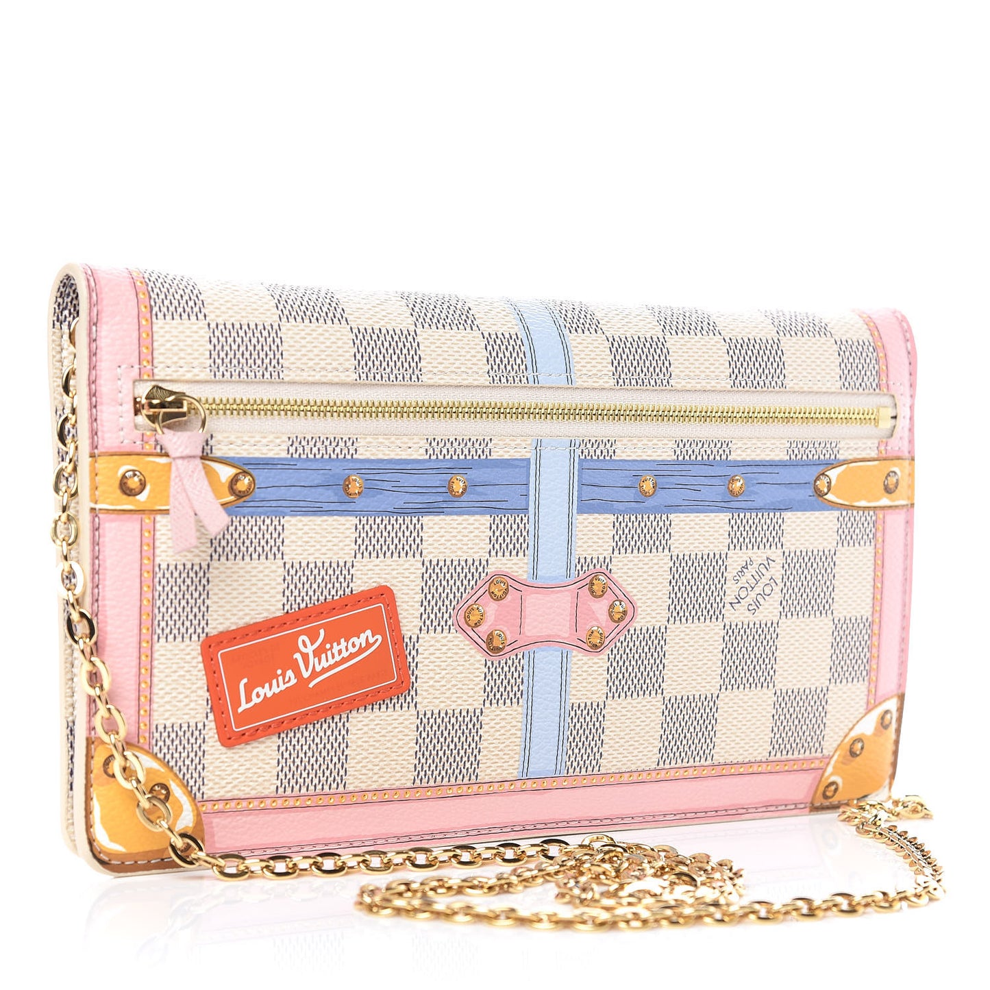 Damier Azur Summer Trunks Pochette Weekend