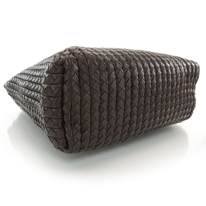Bottega Veneta Nappa Intreccio Large Natte Hobo Ebano 4 of 7