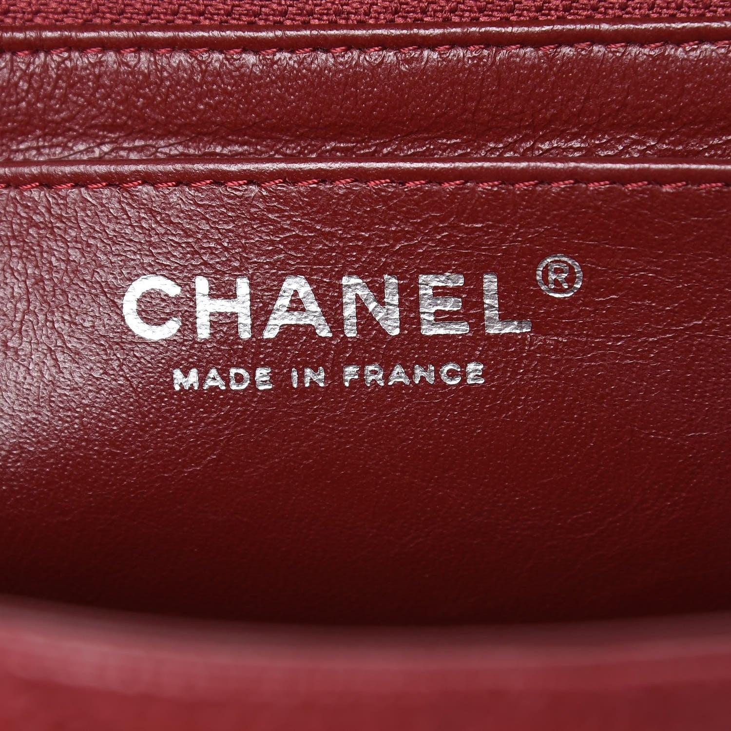 Chanel Caviar Quilted Jumbo Single Flap Red 5 of 8