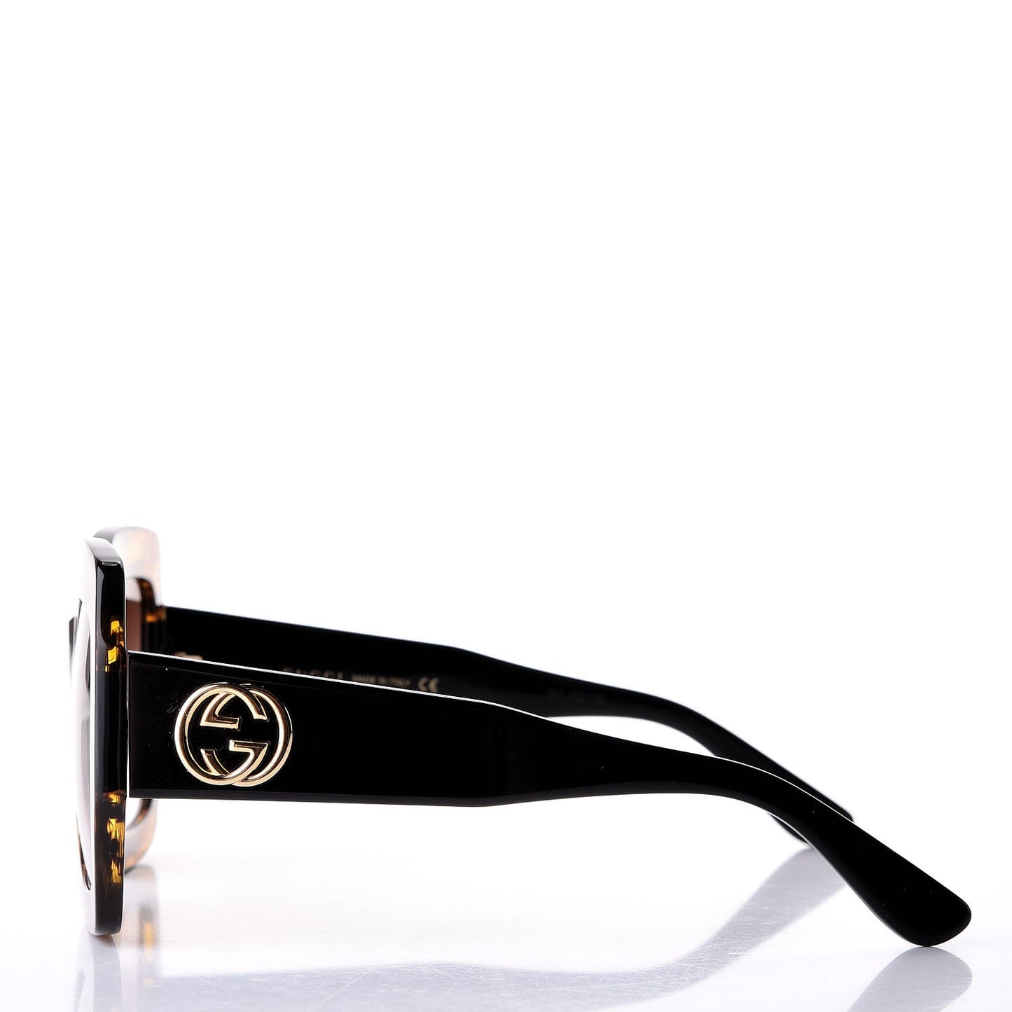 Square Frame GG0178S Sunglasses Havana
