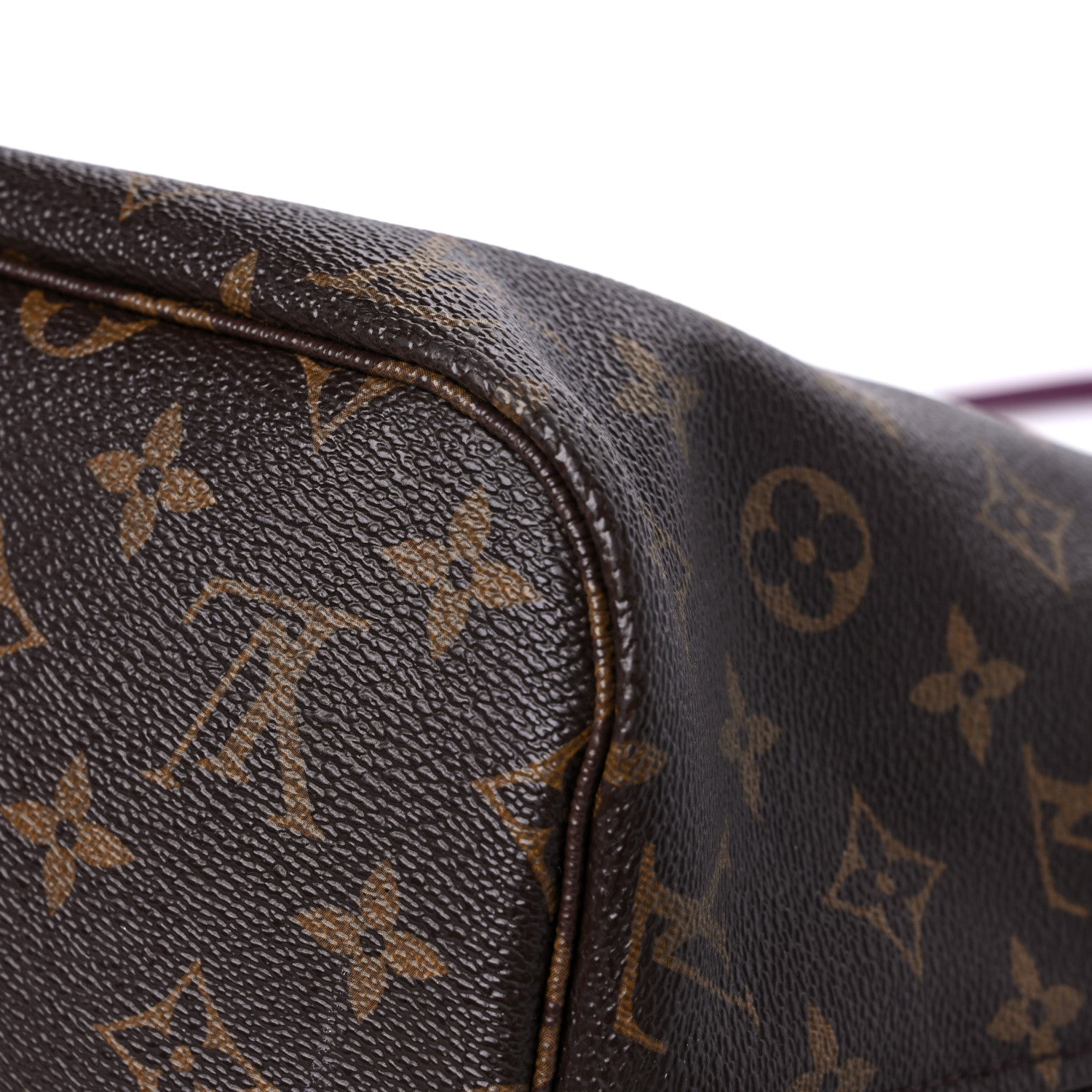 Louis Vuitton Monogram Totem Neverfull MM Magenta 12 of 16