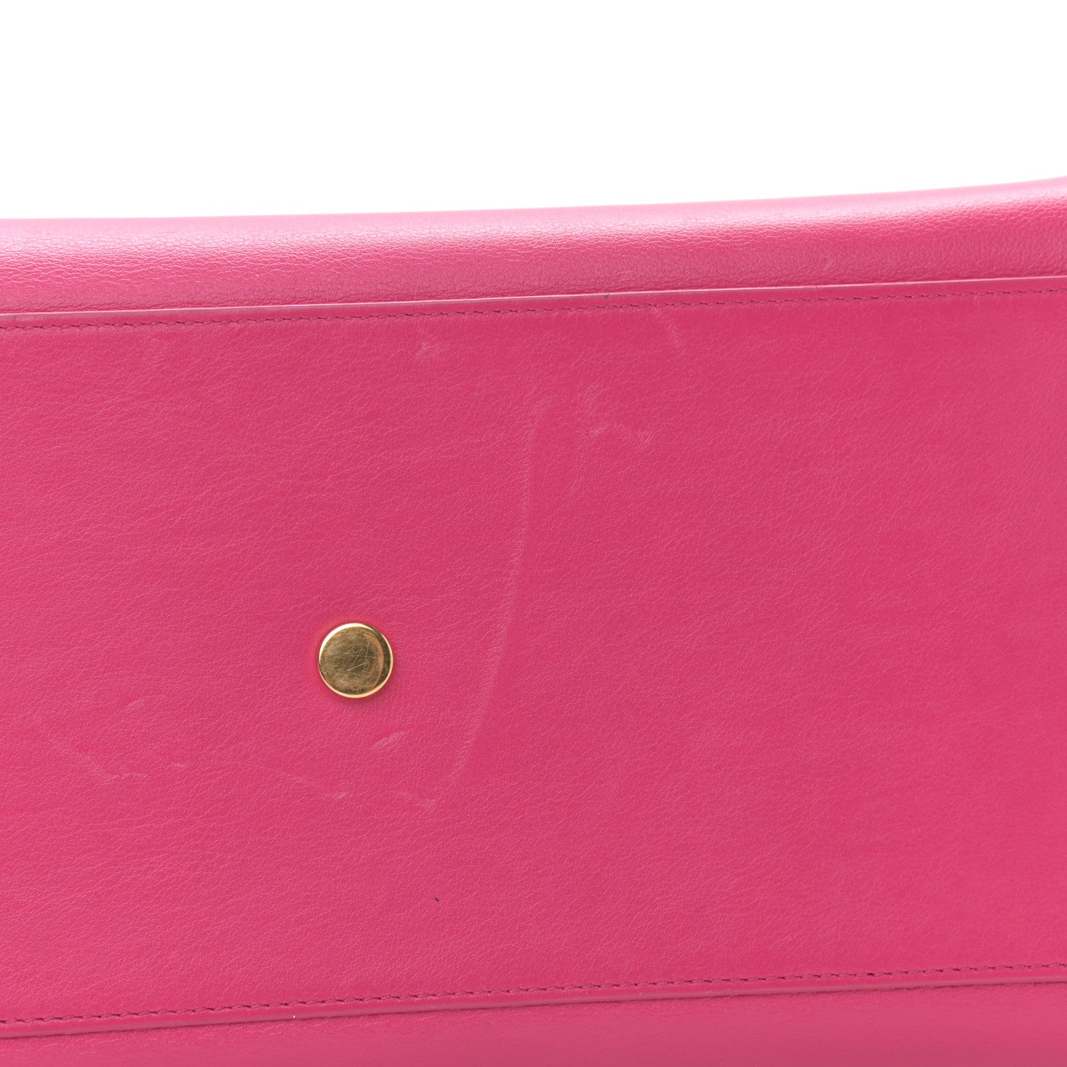 Saint Laurent Calfskin Small Sac De Jour Lipstick Fuchsia 14 of 14