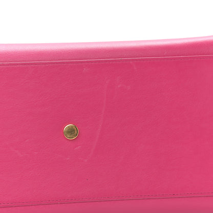 Saint Laurent Calfskin Small Sac De Jour Lipstick Fuchsia 14 of 14