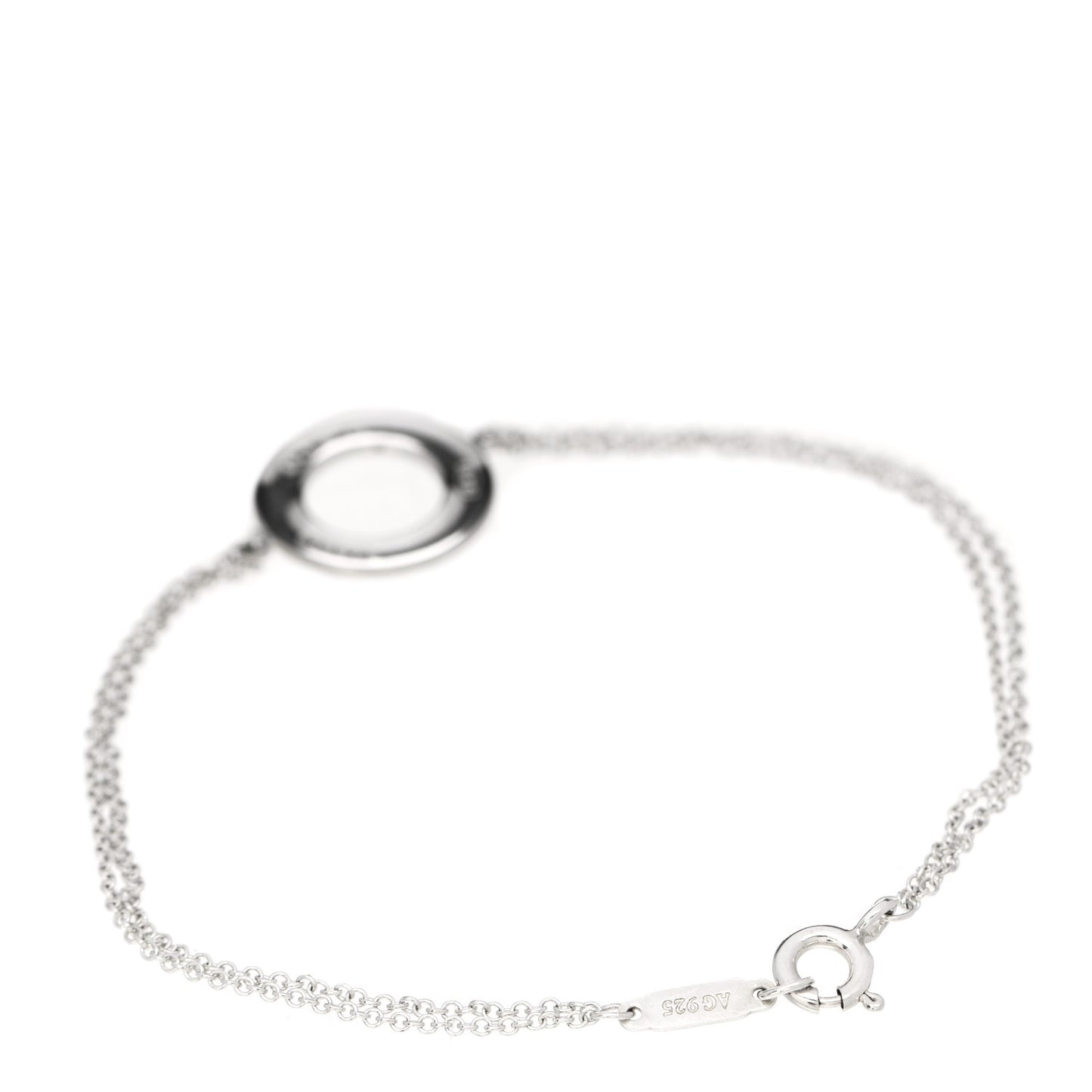 Sterling Silver 1837 Circle Chain Bracelet
