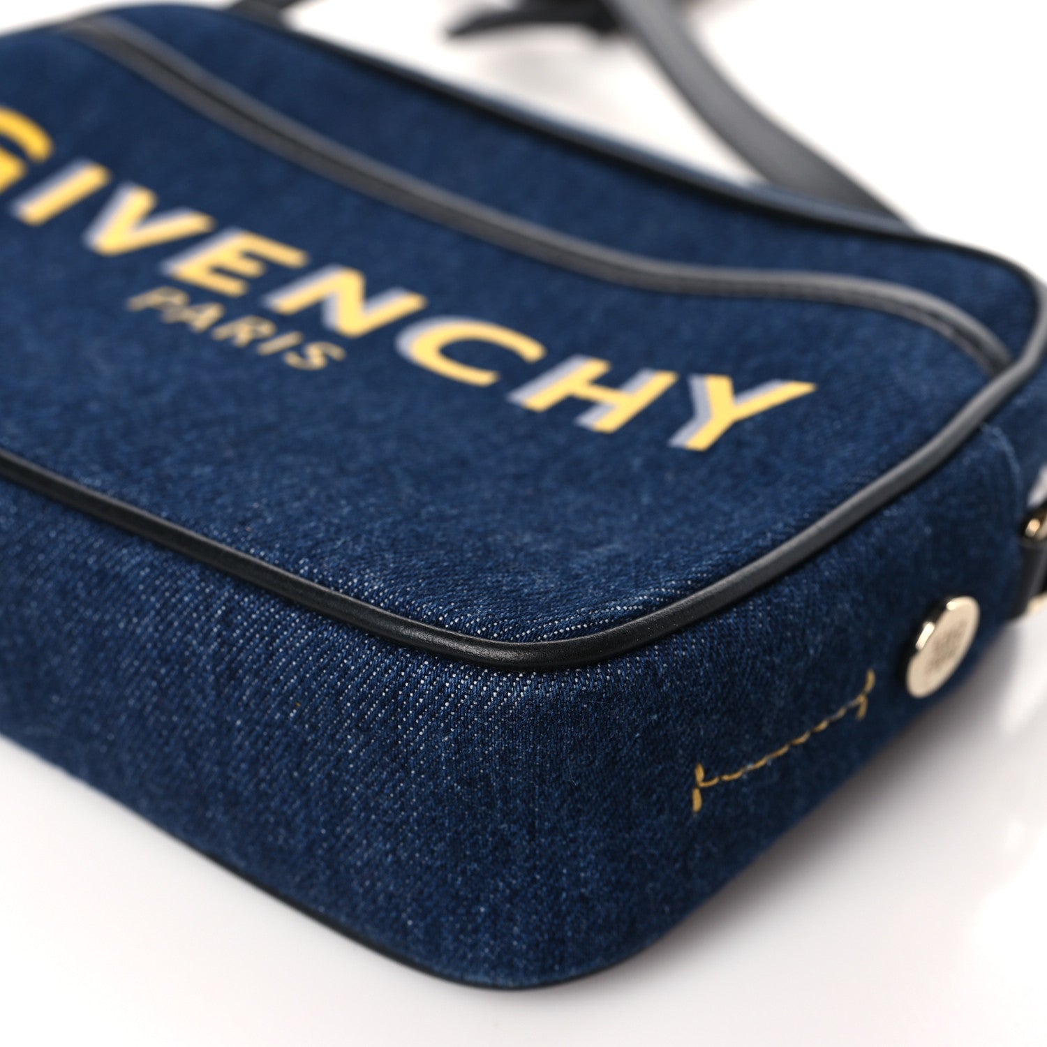 Givenchy Denim Logo Bond Camera Bag Blue 8 of 9