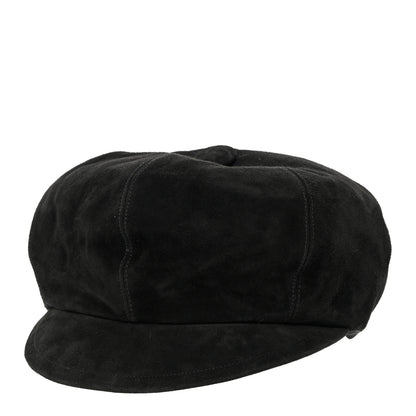Christian Dior Suede Arty Beret Cap 57 Black 1 of 11