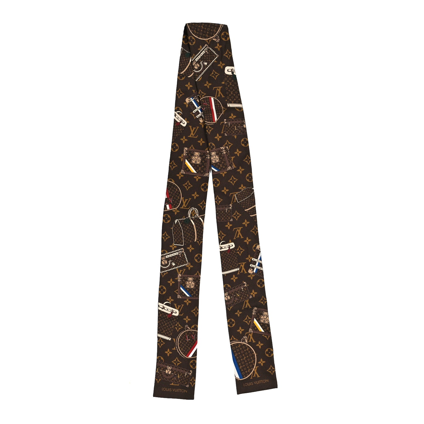 Silk Monogram Trunks Bandeau