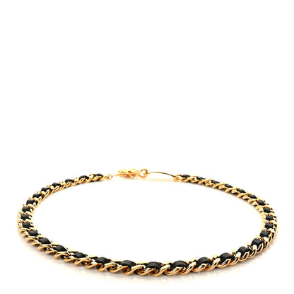 Chanel Lambskin Chain CC Medallion Belt Black Gold 2 of 4