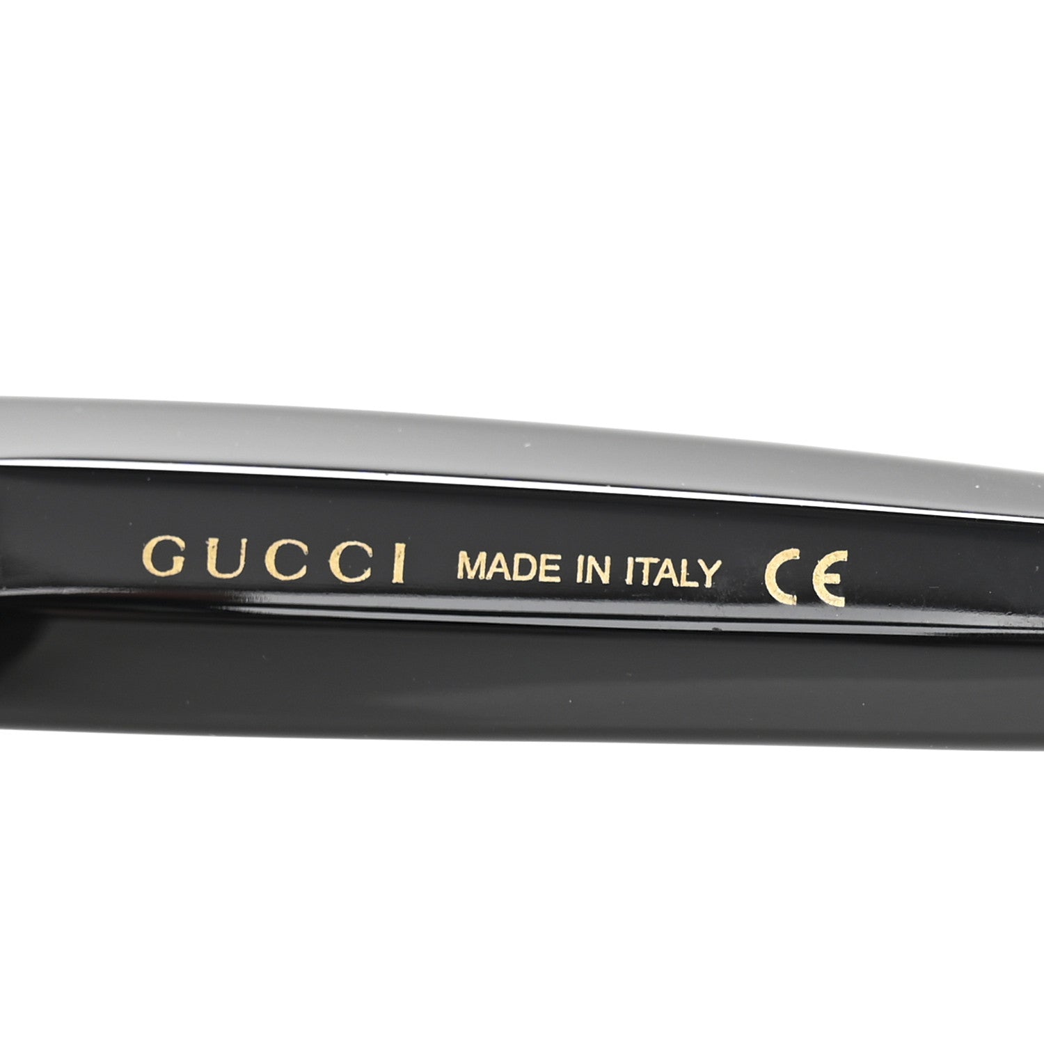 Gucci Acetate Crystal Star Round Frame Sunglasses GG0208S Black 5 of 9