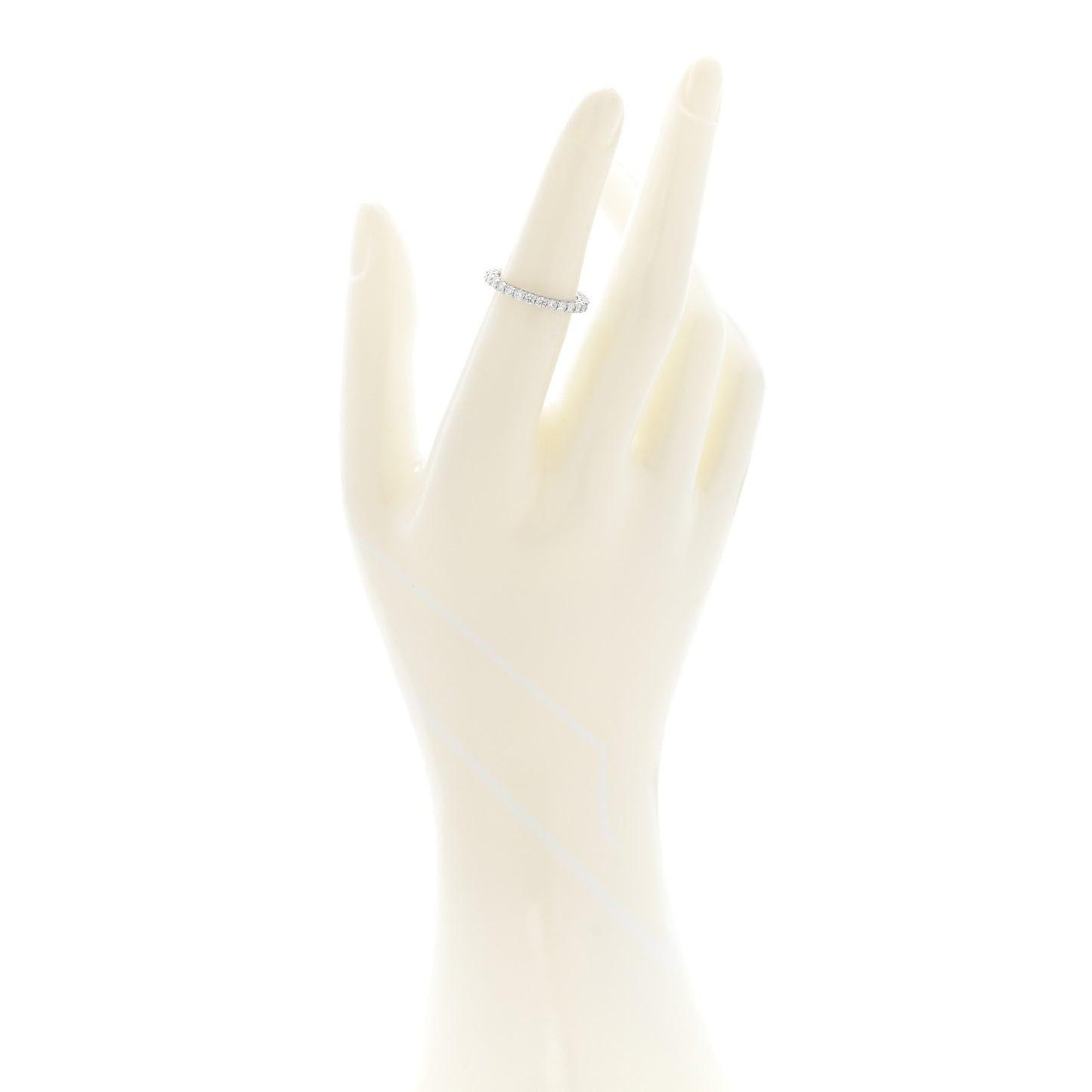 Platinum Diamond 2.2mm Full Circle Forever Band Ring 52 6