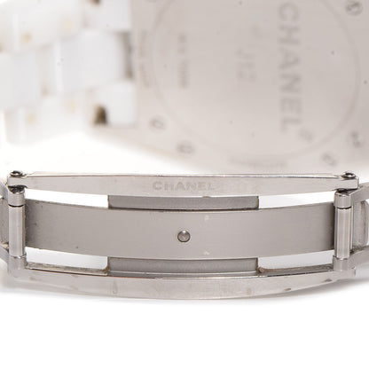Chanel Stainless Steel Ceramic 38mm J12 Automatic Watch White 5 of 7