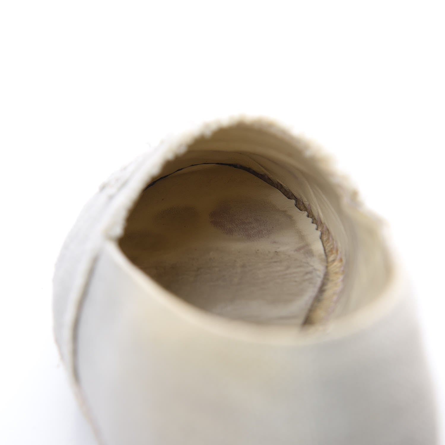 Chanel Linen CC Espadrilles 39 Beige Black 13 of 14