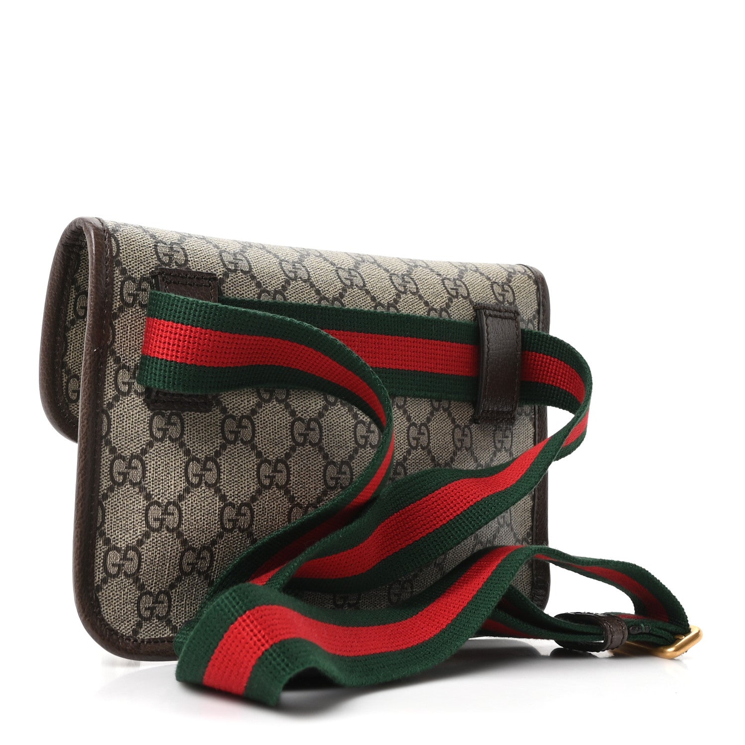 Gucci GG Supreme Monogram Neo Vintage Web Belt Bag Brown 3 of 10