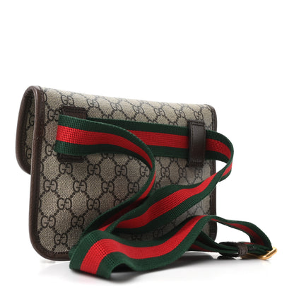Gucci GG Supreme Monogram Neo Vintage Web Belt Bag Brown 3 of 10