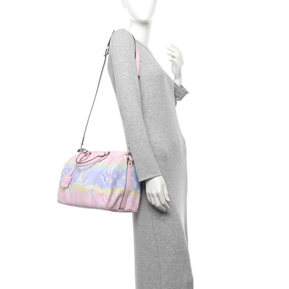 Louis Vuitton Monogram Escale Speedy Bandouliere 30 Pastel 2 of 11