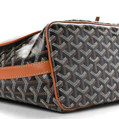 Goyard Goyardine Capetien Messenger Bag Black Gold 6 of 7