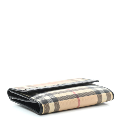 Burberry House Check Compact Wallet Black 4 of 7