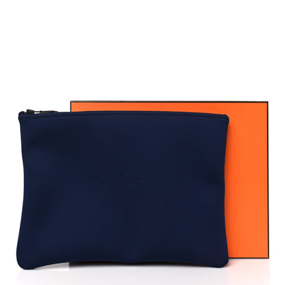 Hermes Neoprene Large Neobain Case Marine 9 of 9