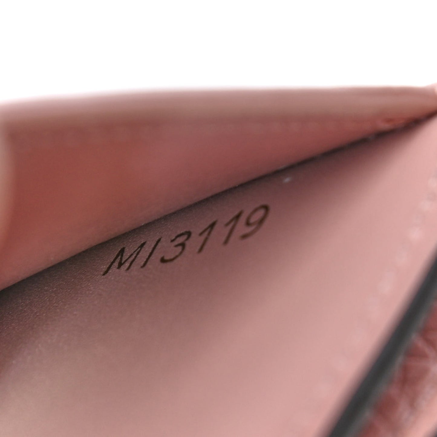 Damier Ebene Croisette Compact Wallet Magnolia