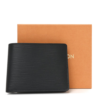 Louis Vuitton Epi Multiple Wallet Black 7 of 7