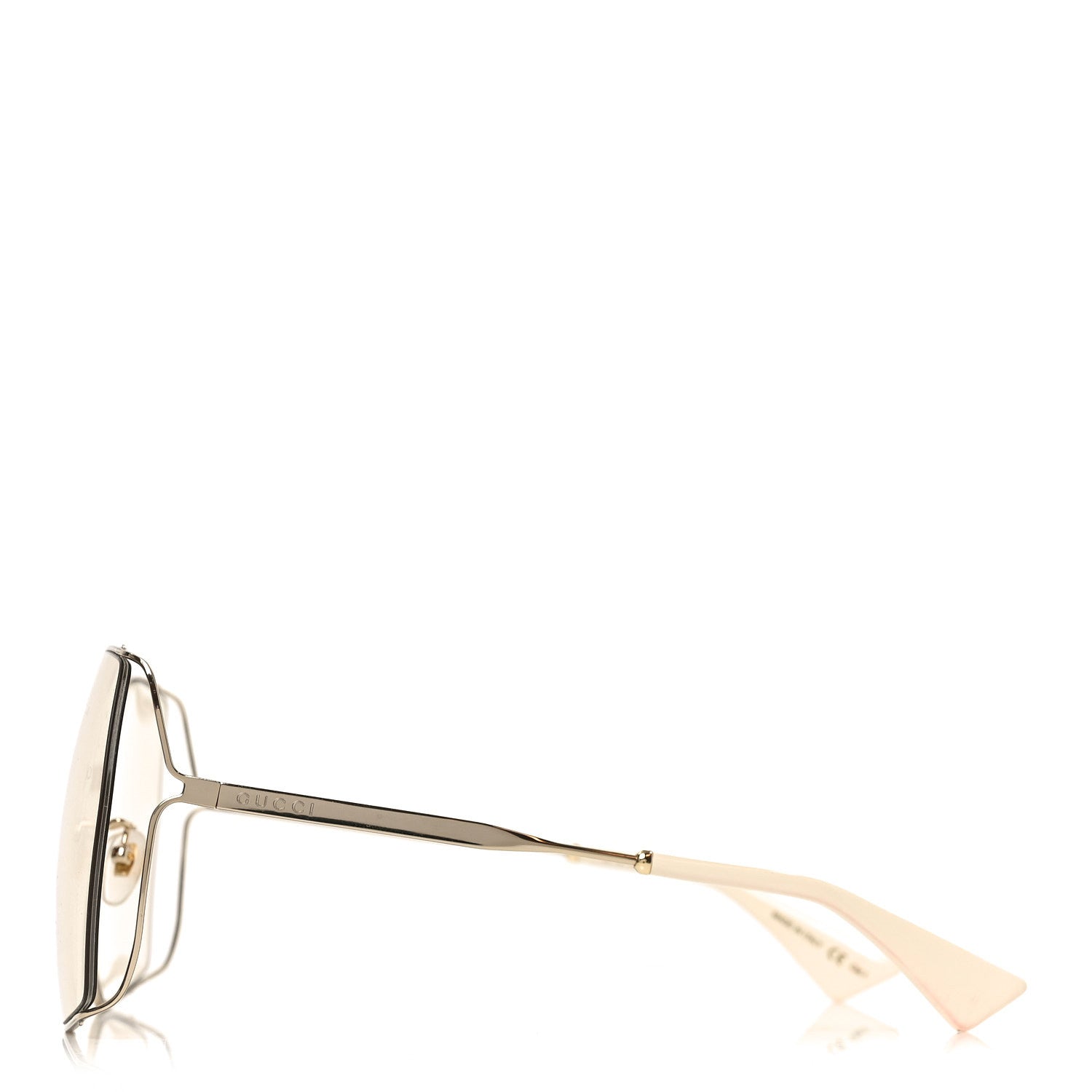 Gucci Metal Sunglasses GG0817S Ivory 3 of 7