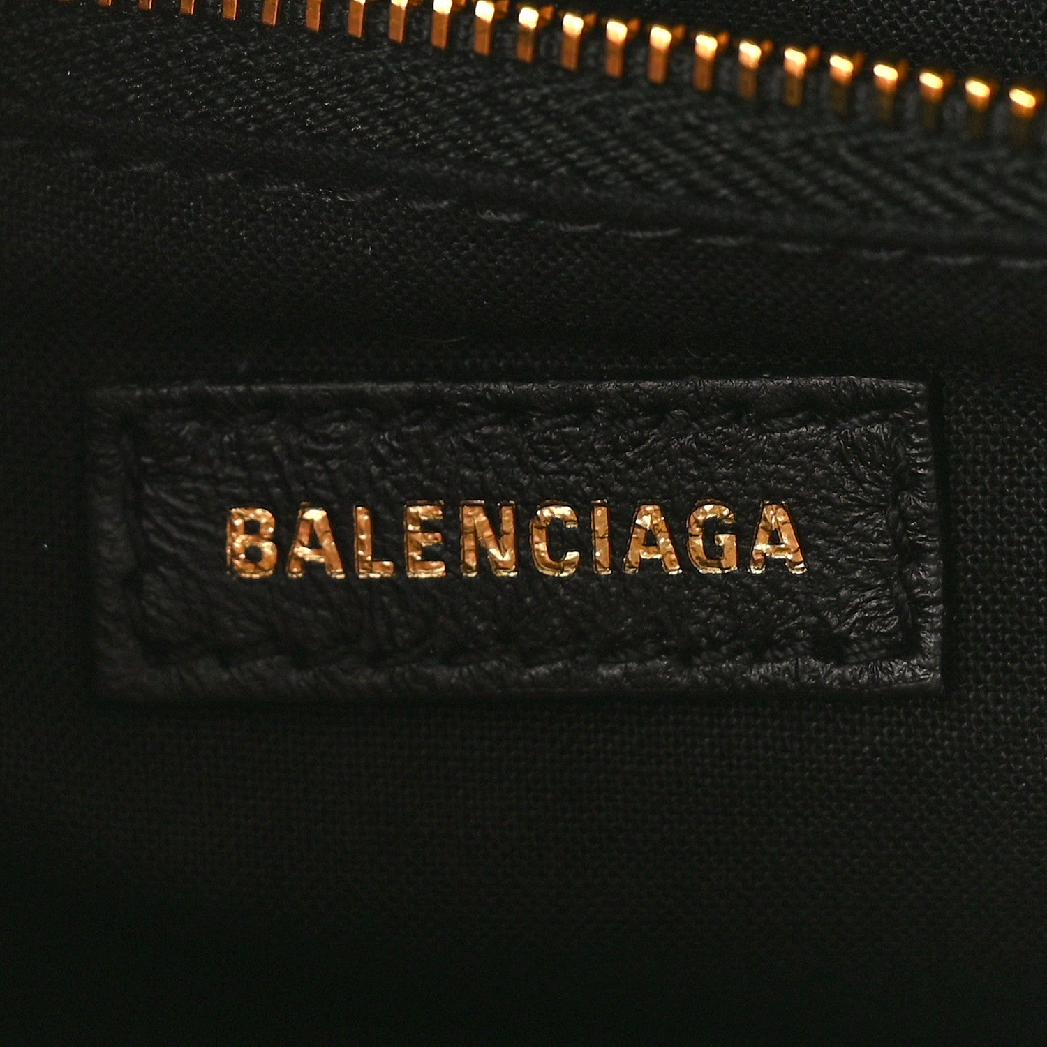 Balenciaga Shiny Supple Calfskin Crocodile Embossed Gold Metallic Edge Hardware Mini City Nude Beige 6 of 8