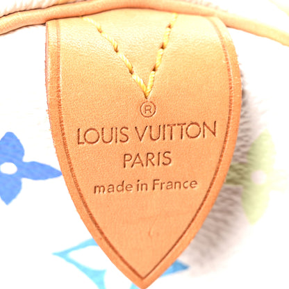 Louis Vuitton Monogram Multicolor Keepall 45 White 6 of 9
