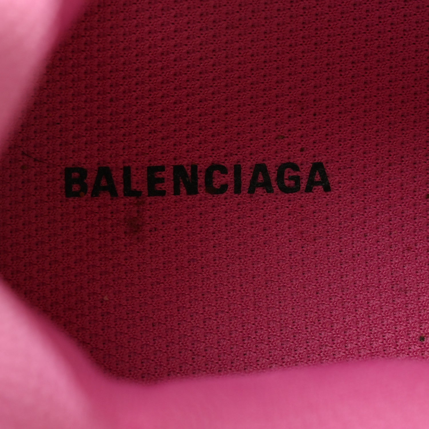 Balenciaga Rubber Mesh Bi-Color Womens Track.2 Open Sneakers 39 White Green Pink 6 of 9