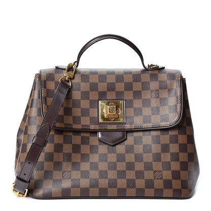Louis Vuitton Damier Ebene Bergamo MM 1 of 8