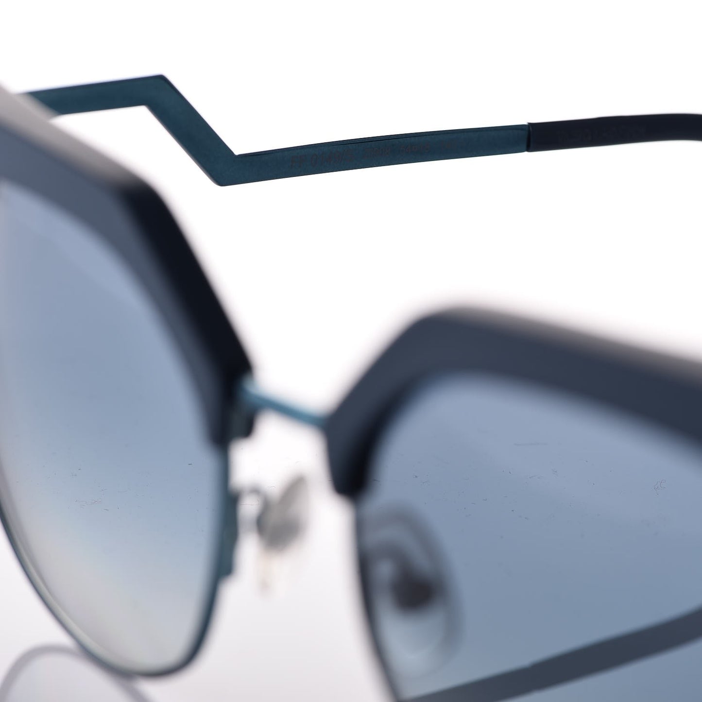 Cat Eye Iridia Sunglasses FF 0149/S Teal