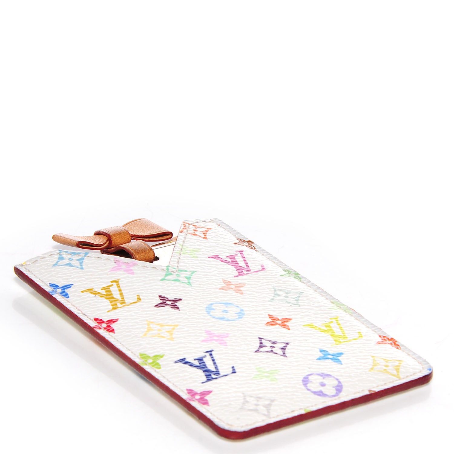 Louis Vuitton Monogram Multicolor Mirror and Case Pouch White 4 of 6