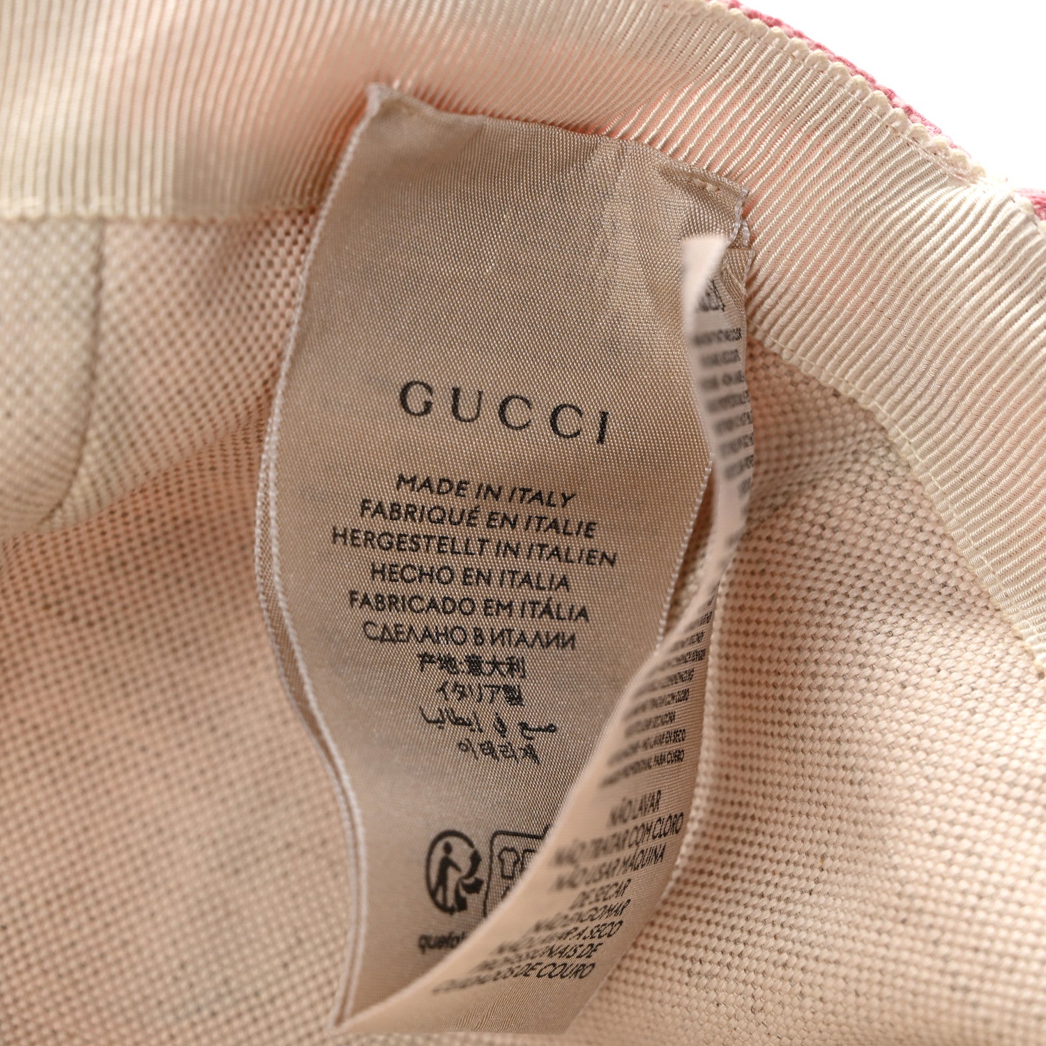 Gucci Monogram New GG Baseball Hat Soft Cotton Candy 9 of 9