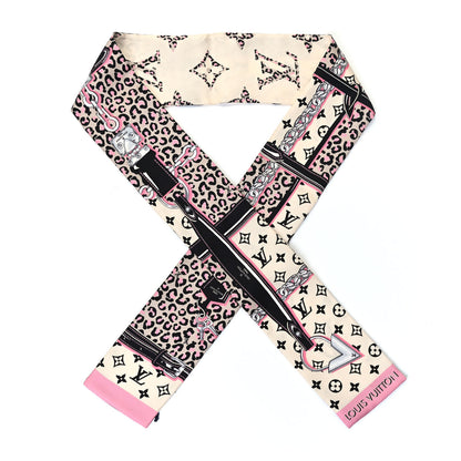 Louis Vuitton Silk Monogram Wild At Heart Bandeau Cream 1 of 3