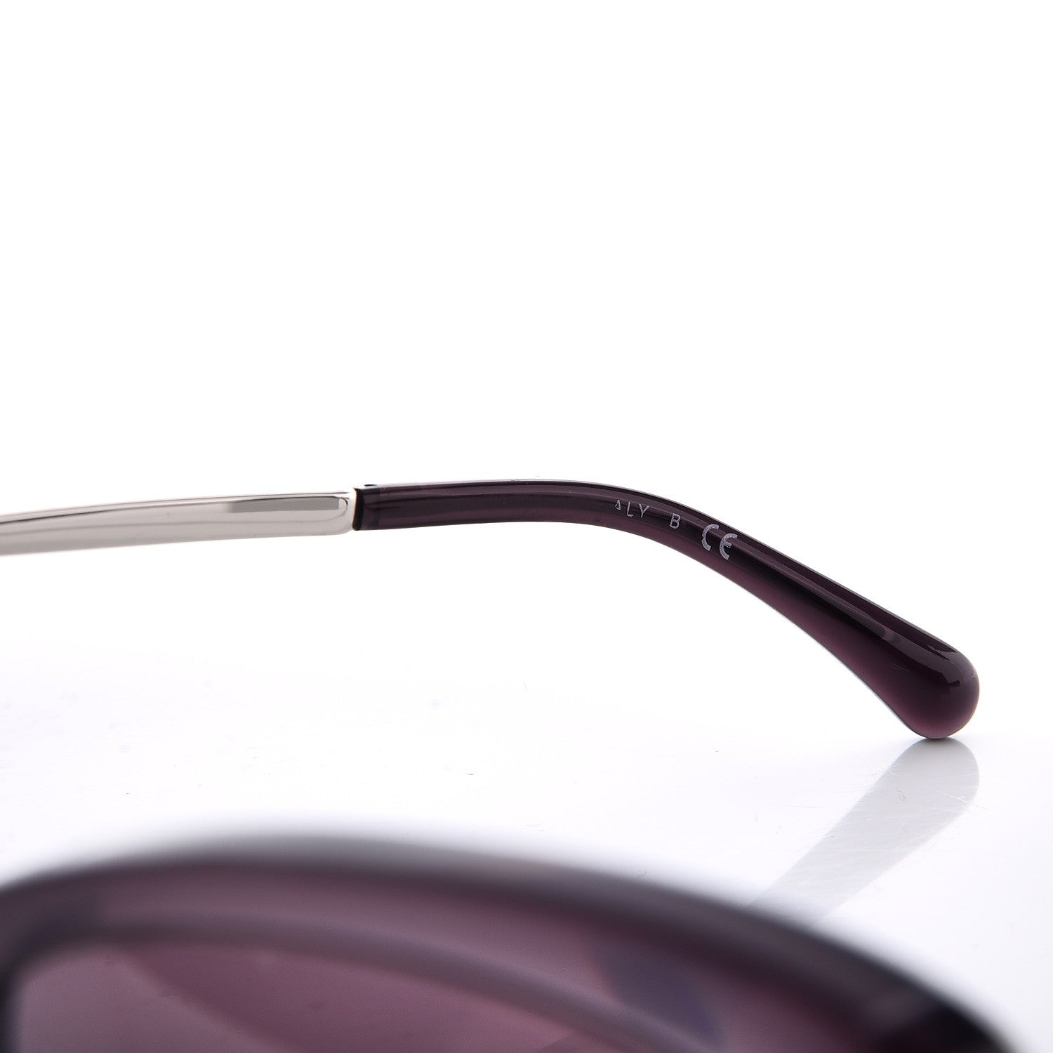 Chanel Acetate Pearl Cat Eye Sunglasses 5340-H Purple 7 of 9