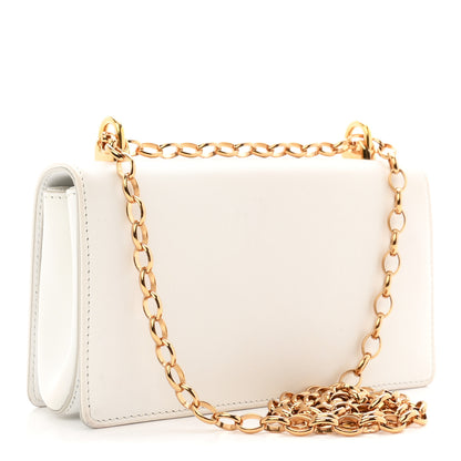 Dolce & Gabbana Calfskin DG Girls Phone Shoulder Bag White 3 of 9