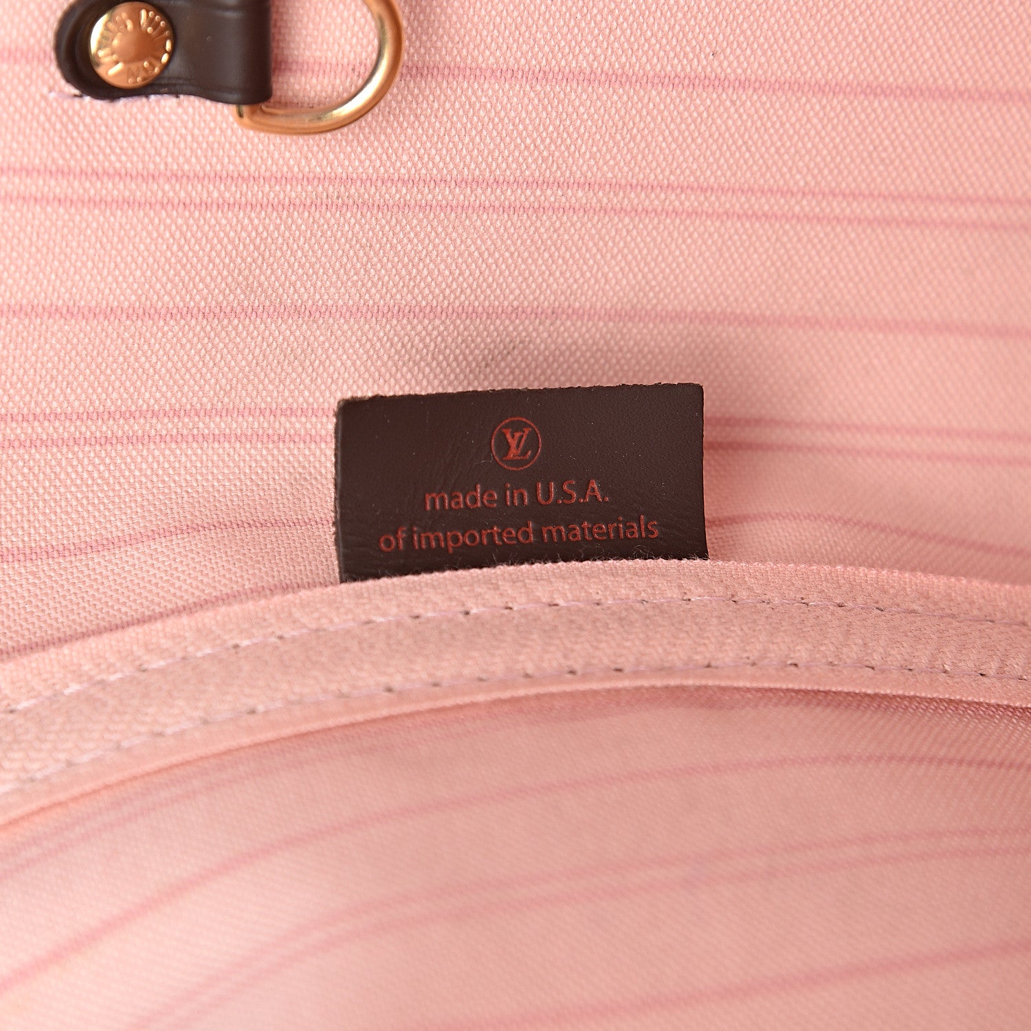 Louis Vuitton Damier Ebene Neo Neverfull MM Rose Ballerine 8 of 17