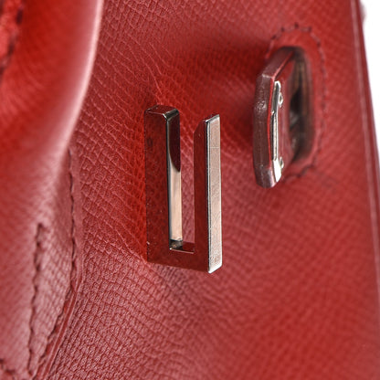 Hermes Epsom Birkin 30 Rouge Garance 16 of 38